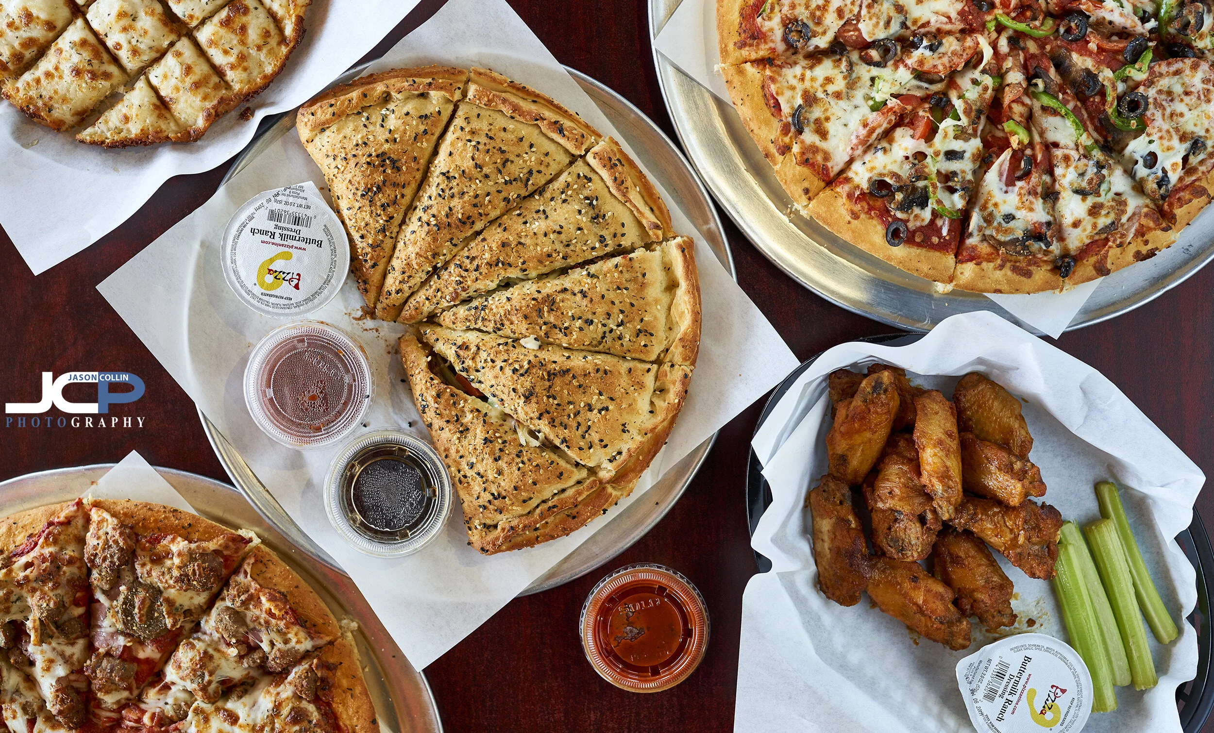 Pizza 9 Albuquerque Professional Food Photography for UberEats